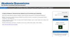 Desktop Screenshot of akademia.ekai.pl